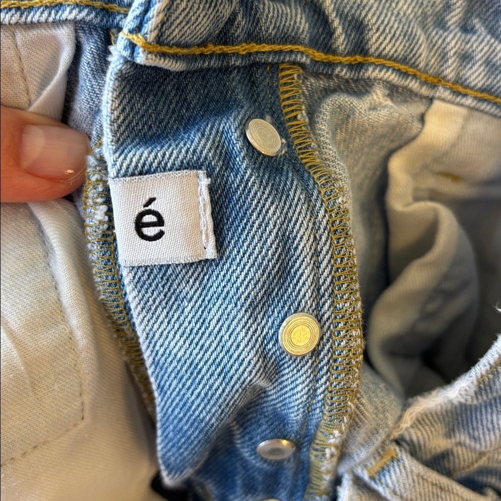 Denim Jean 27 Blue Women's Shorts Cutoffs - Picture 6 of 6